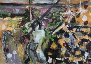 Pittura intitolato "Meaningful Modern E…" da Tatyana Pavlenko, Opera d'arte originale, Acrilico
