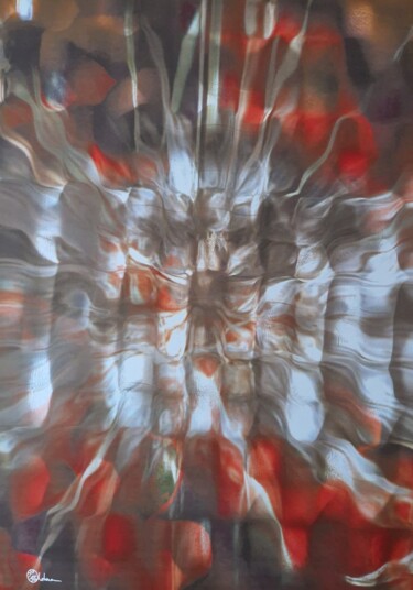 Digital Arts titled "20040731.2111" by Olivier Lehmann, Original Artwork, 3D Modeling Mounted on Aluminium
