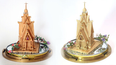Design titled "The Luminous Chapel…" by Anatolii Zhamoido, Original Artwork, Jewelry