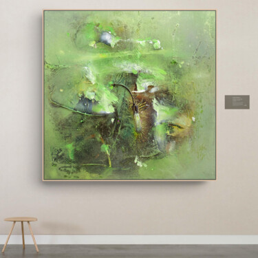 Terra Painting titled "Terra" by Adriano Ribeiro, Original Artwork, Acrylic