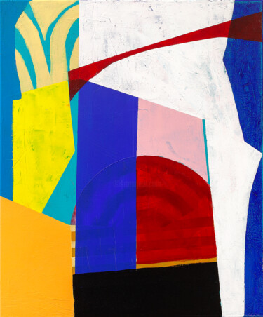 #002 Pittura intitolato "#002" da Tommy Lennartsson, Opera d'arte originale, Acrilico Montato su Telaio per barella in legno