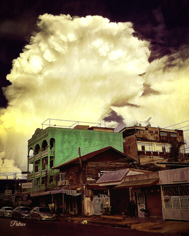 Amber Dreams : Urban Palimpsest. Photography titled "Amber Dreams : Urba…" by Patrick John Bennett (Patrice), Original Artwork, Digital Photography