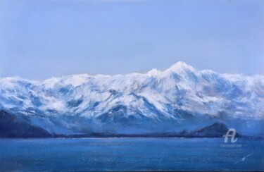 Tekening getiteld "Alaska" door Irene_art, Origineel Kunstwerk, Pastel