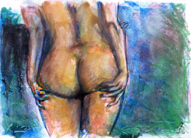 제목이 "Grüne Kammer."인 그림 Götz Wiedenroth로, 원작, 밀랍