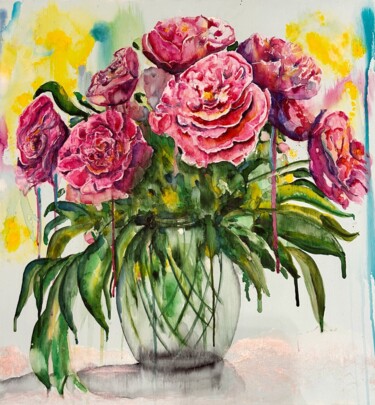 "Untitled" başlıklı Tablo Hofit Gelb tarafından, Orijinal sanat, Suluboya