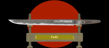 Fudo Masamune Kreis Arte digitale intitolato "Fudo Masamune Kreis" da Marun Bönninghaus, Opera d'arte originale, Pittura digitale