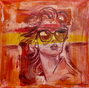 Painting titled "Olesia" by Kseniia Levoshko, Original Artwork, Acrylic