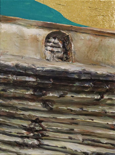 Schilderij getiteld "Being and non-being…" door Hoho Kuo, Origineel Kunstwerk, Acryl Gemonteerd op Frame voor houten brancard