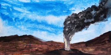 "Barbeque desert" başlıklı Tablo Milto Sideris tarafından, Orijinal sanat, Akrilik