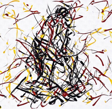 Digitale Kunst getiteld ""Eclectic Amour"" door Deep & Dawn, Origineel Kunstwerk, Digitaal Schilderwerk