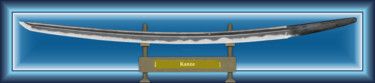 "Kanze Masamune Blau" başlıklı Dijital Sanat Marun Bönninghaus tarafından, Orijinal sanat, Dijital Resim