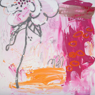 Painting titled "Blossom" by Carolina Alotus, Original Artwork, Acrylic