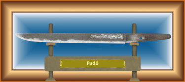 数字艺术 标题为“Fudo Masamune Kupfer” 由Marun Bönninghaus, 原创艺术品, 数字油画