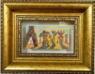 Salvador Dalí mills 绘画 标题为“Salvador Dalí mills” 由Kyrylo Bondarenko, 原创艺术品, 油