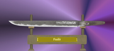 "Fudo Masamune Lila" başlıklı Dijital Sanat Marun Bönninghaus tarafından, Orijinal sanat, Dijital Resim