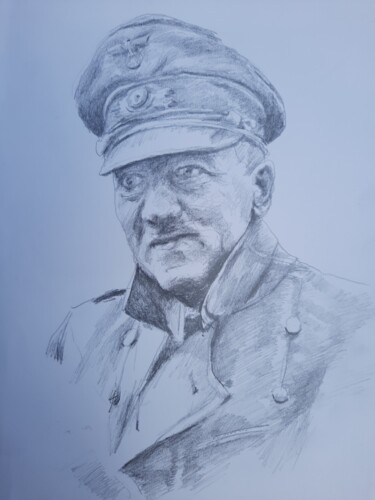 Drawing titled "HugoBoss0.1" by Jenő Dienes, Original Artwork, Graphite