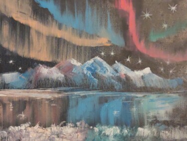 Malarstwo zatytułowany „Reflections” autorstwa Josh D, Oryginalna praca, Olej