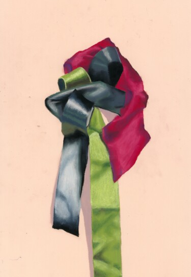 Triple Knotted One 「Triple Knotted One」というタイトルの描画 Kristine Facchettiによって, オリジナルのアートワーク, パステル