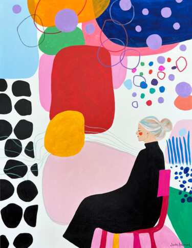 제목이 "Modern Woman Abstra…"인 미술작품 Sasha Robinson로, 원작, 아크릴