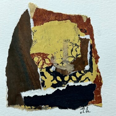 Painting titled "L’arbre et le mur" by Michel Teulé, Original Artwork, Acrylic