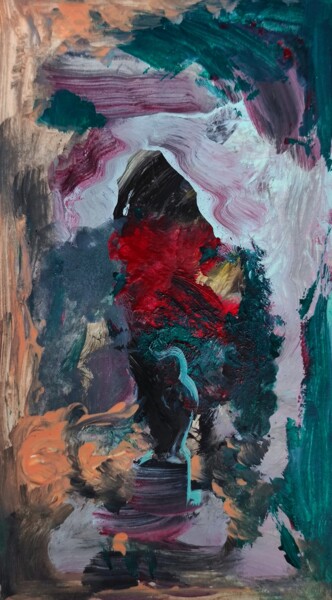Pittura intitolato "Mini monumental abs…" da Milto Sideris, Opera d'arte originale, Acrilico