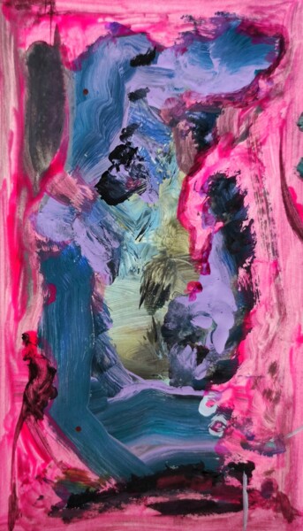 Pittura intitolato "Mini monumental abs…" da Milto Sideris, Opera d'arte originale, Acrilico