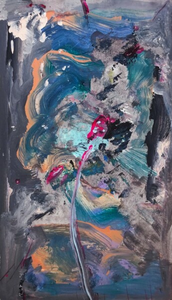 绘画 标题为“Mini monumental abs…” 由Milto Sideris, 原创艺术品, 丙烯