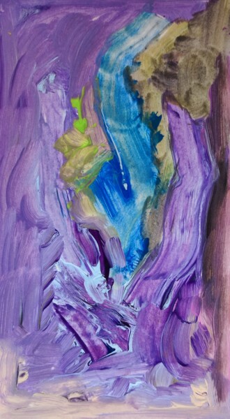 Pittura intitolato "Mini monumental abs…" da Milto Sideris, Opera d'arte originale, Acrilico