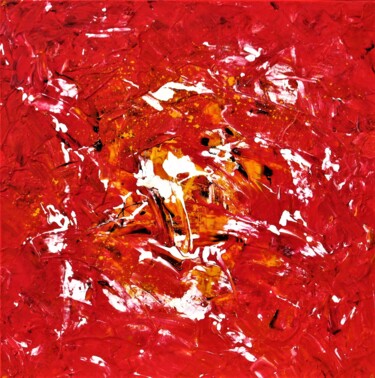 Pittura intitolato "# 116" da Gil Lepage, Opera d'arte originale, Acrilico Montato su Telaio per barella in legno