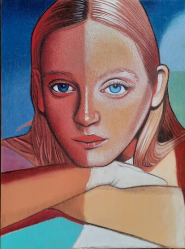 "Focus" başlıklı Resim Lauragreenart tarafından, Orijinal sanat, Pastel