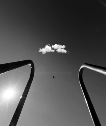 Fotografia intitulada "Au bord de la pisci…" por Denis Larzul, Obras de arte originais, Fotografia digital