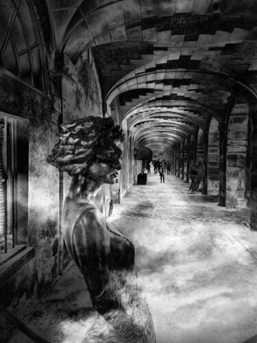Фотография под названием "" Place des Vosges "" - Jean Louis Giudicelli, Подлинное произведение искусства, Цифровая фотограф…