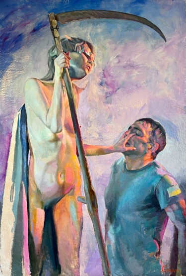The Bride 「The Bride」というタイトルの絵画 Igor Galanによって, オリジナルのアートワーク, オイル