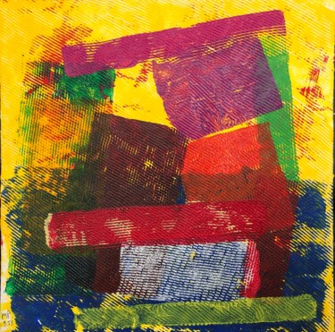 "hypoidRealityBytes" başlıklı Tablo Melvyn Poore tarafından, Orijinal sanat, Akrilik