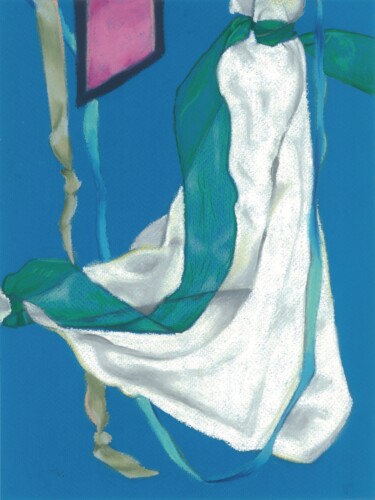 "Scraps Four" başlıklı Resim Kristine Facchetti tarafından, Orijinal sanat, Pastel
