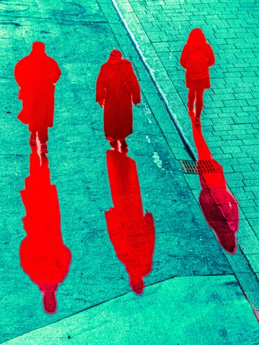 "Deux plus un" başlıklı Fotoğraf Christian Christian Goetghebeur tarafından, Orijinal sanat, Dijital Fotoğrafçılık Alüminyum…