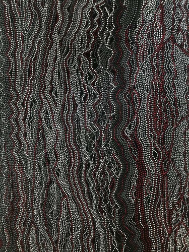 Peinture intitulée "RIVER OF BLOOD" par Sandra Noirtin, Œuvre d'art originale, Acrylique