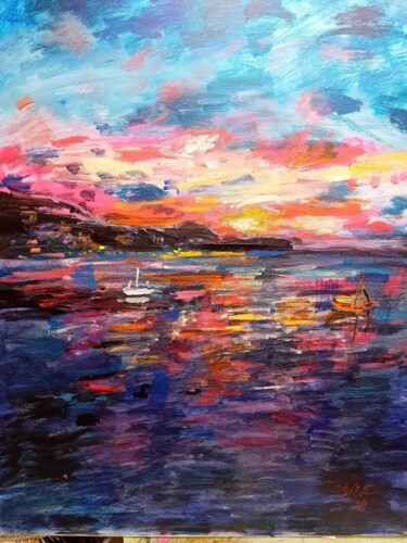 "Untitled" başlıklı Tablo Meir Glick tarafından, Orijinal sanat, Akrilik
