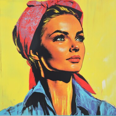 COUNTRY WOMAN POPART