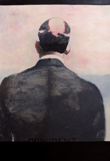 "Viewer 1" başlıklı Tablo Wilfrid Moizan tarafından, Orijinal sanat, Petrol