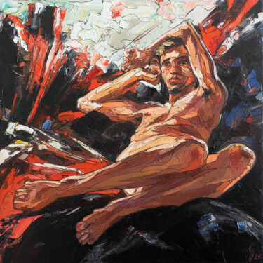 Painting titled "An Evening of Refle…" by Sergey Sovkov, Original Artwork, Oil
