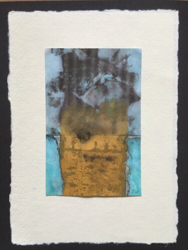 绘画 标题为“Above and Below 4” 由Elaine Wilday, 原创艺术品, 彩画