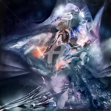Flying in an Infinite Dream Kloska fanstastic masterpiece 「Flying in an Infini…」というタイトルの絵画 Kloska Ovidiuによって, オリジナルのアートワーク, アクリル