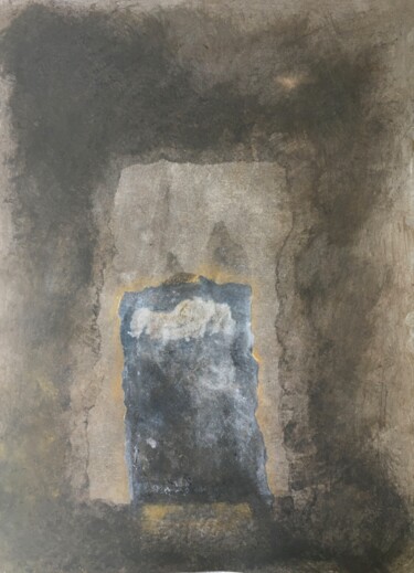 绘画 标题为“Gravestone 8” 由Elaine Wilday, 原创艺术品, 水彩