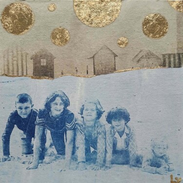 제목이 "Souvenir d'enfance"인 사진 Liberty로, 원작, 시아노타입