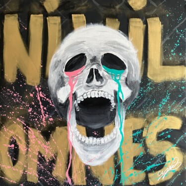 Nihil Omnes 绘画 标题为“Nihil Omnes” 由Cyril Bouchon, 原创艺术品, 丙烯 安装在木质担架架上