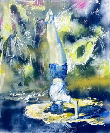 A Different Angle 绘画 标题为“A Different Angle” 由Zakhar Shevchuk, 原创艺术品, 油 安装在木质担架架上