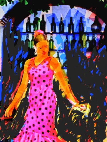 "Flamenco 4" başlıklı Fotoğraf Alfonso García tarafından, Orijinal sanat, Dijital Fotoğrafçılık
