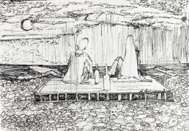 Instant Pleasures. Episode #5 제목이 "Instant Pleasures.…"인 그림 Katerina Serebryanskaya로, 원작, 잉크