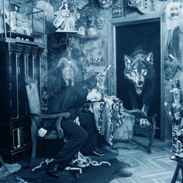 Fotografie getiteld "Predators III" door Van O, Origineel Kunstwerk, Film fotografie
